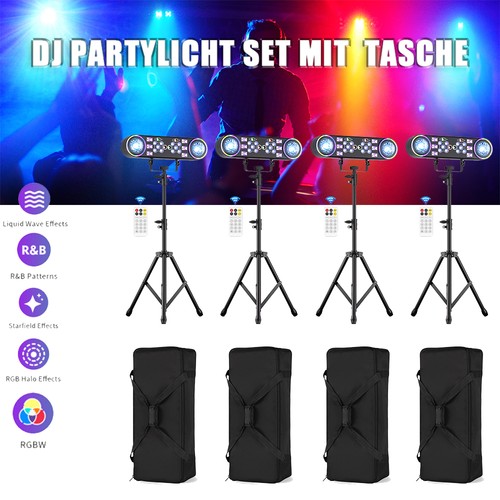 Dmx laser led discokugel - 4x,